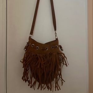Fringe purse